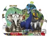 Puzzle Zafari kontura