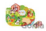 Vkladacie puzzle s úchytkou: Farma