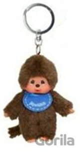 Monchhichi klíčenka - kluk modrý bryndáček