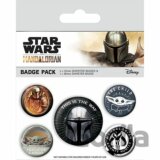 Sada odznakov Star Wars: Mandalorian - This is the Way