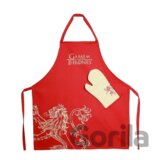 Kuchyňský set Game of Thrones - Lannister, zástěra a chňapka