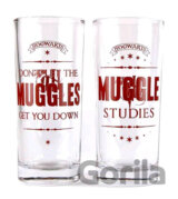 Pohár Harry Potter: Set 2 kusov Muggles