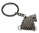 Prívesok na kľúče Game Of Thrones: Stark kov