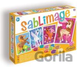 Sablimage - pieskové obrázky Jednorožce