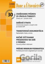 Dane a účtovníctvo 2/2020