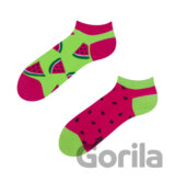 Členkové veselé ponožky Červený melón