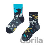 Detské veselé ponožky Dinosaury