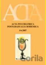 Acta Psychiatrica Postgradualia Bohemica 4/2007