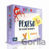Kvído Pexeso pre bystré hlavičky Písmená