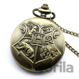 Kapesní hodinky Harry Potter - Bradavický erb