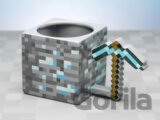3D keramický hrnček Minecraft: Pickaxe