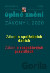 Aktualizace I/3 2020 – Spotřební daně, Rozpočtová pravidla
