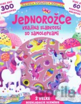 Jednorožce - krajina sladkostí so samolepkami