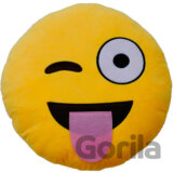 Plyšový vankúšik Emoticon Tongue