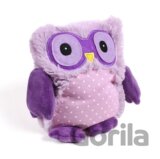 Hrejivá plyšová sova fialová - Hooty Friends