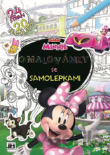 Minnie - Omalovánky se samolepkami A4+