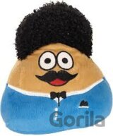 Plyšový POU - modrý s fúzami