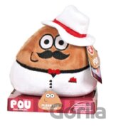 Plyšový POU so zvukom - gentleman
