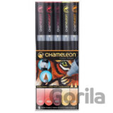 Set Chameleon tónovací fixy, 5ks - teplé tóny
