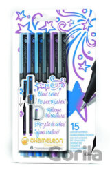 Set Chameleon Fineliner - detailní popisovače, 6ks - studené tóny
