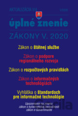 Aktualizácia V/4 2020 – štátna služba, informačné technológie verejnej správy