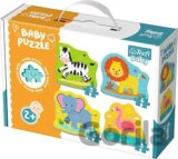 Baby Puzzle zvieratká safari