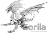 Metal Earth 3D puzzle: BIG Silver Dragon ICONX