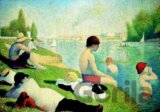 Seurat, Kúpanie v Asnieres