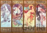 Zima, Jar, Leto, Jeseň, Alfons Mucha