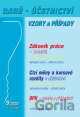 Daně, účetnictví vzory a případy 9/2020