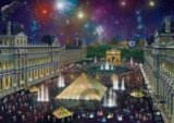 Fireworks at the Louvre