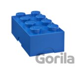 LEGO desiatový box 100 x 200 x 75 mm - modrá
