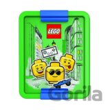 LEGO ICONIC Boy box na desiatu - modrá/zelená