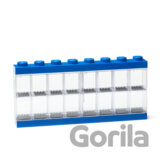 LEGO zberateľská skrinka na 16 minifigúrok - modrá