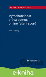 Vymahatelnost práva pomocí online řešení sporů