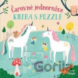 Čarovné jednorožce: Kniha s puzzle