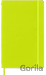 Moleskine - žltozelený zápisník