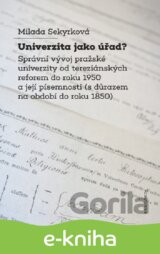 Univerzita jako úřad?
