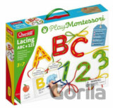 Lacing ABC + 123 Alphabets and numbers / Provlékací souprava s písankou a omalovánkami