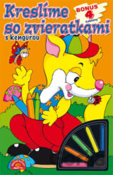 Kreslíme so zvieratkami - s kengurou