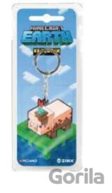 Prívesok na kľúče Minecraft: Muddy Pig
