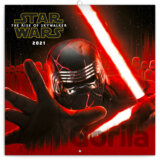 Poznámkový nástěnný kalendář Star Wars 2021