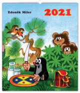 Nástěnný kalendář Krteček 2021