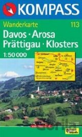 Davos - Arosa - Prättigau - Klosters 1 : 50 000