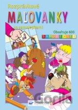 Rozprávkové maľovánky so samolepkami