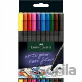 Popisovače Grip Finepen 0,4 mm, 10ks, farebné