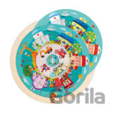 Vkladacie puzzle okrúhle - Povolania