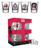 Pohár DC Comics - Suicide Squad: Set 4 kusov