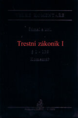 Trestní zákoník I