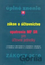 Zákony 2010 - Zákon o účtovníctve + opatrenia MF SR pre účtovné jednotky